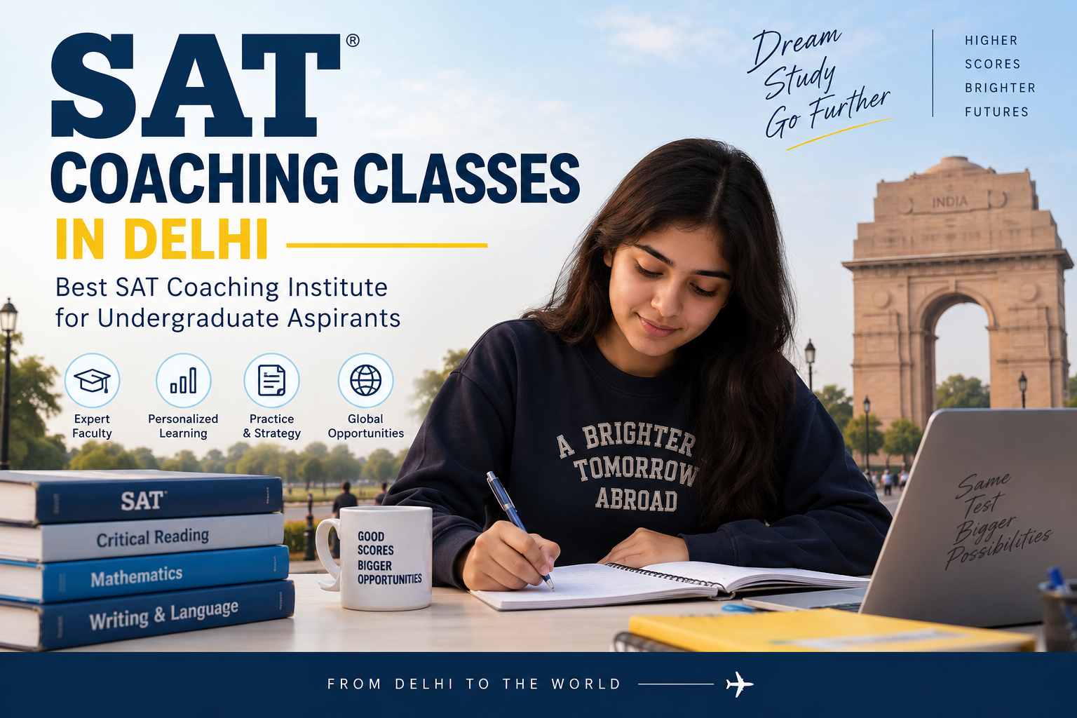 SAT Coaching Classes in Delhi – Best SAT Coaching Institute for Undergraduate Aspirants