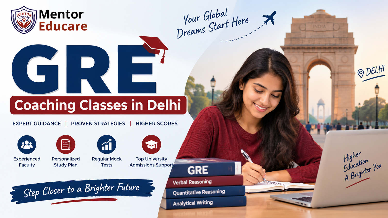 GRE Coaching Classes in Delhi – Best GRE Coaching Institute for Graduate School Aspirants